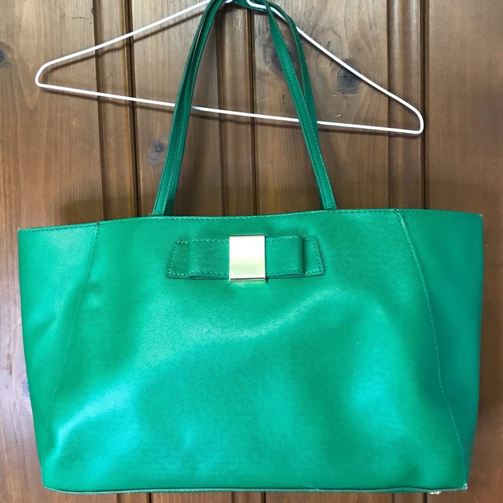 Ivanka Trump green handbag